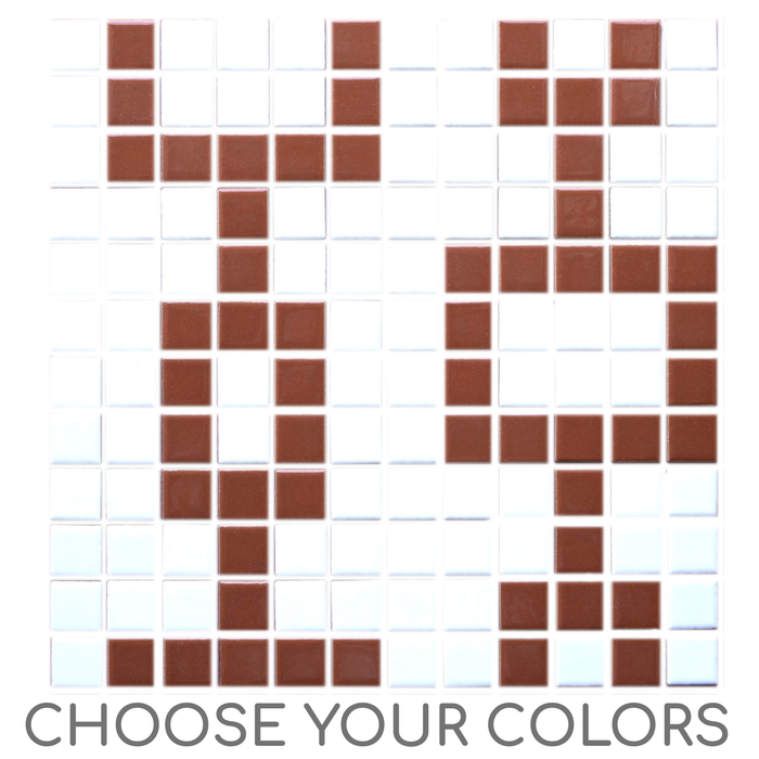 Vita Porcelain Mosaic Tile | Custom Pattern Ratio