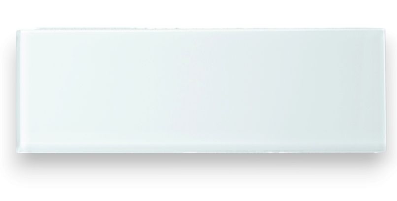 Lush Glass Subway Tile | Cloud 4x12