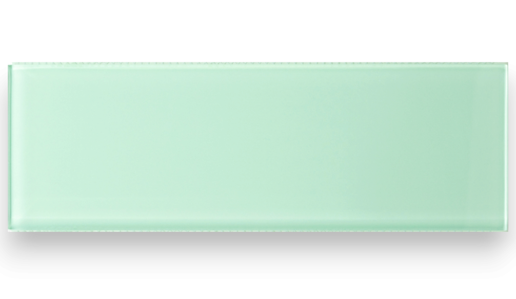 Lush Glass Subway Tile | Surf 4x12
