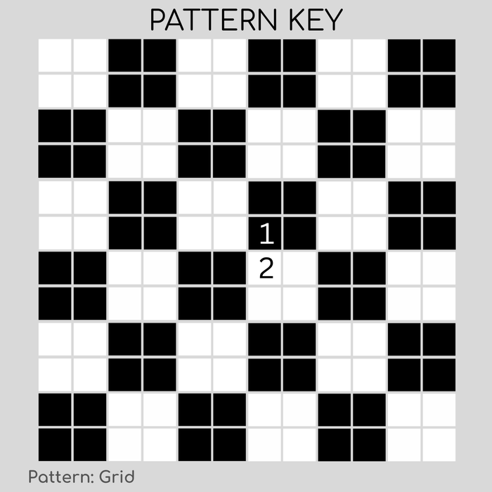 Vita Porcelain Mosaic Tile | Custom Pattern Grid