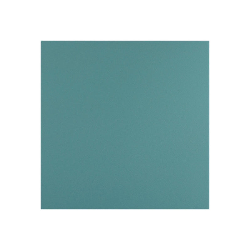 Sample of ColorBlock Porcelain Tile | Aruba | Teal Floor Tile — Modwalls