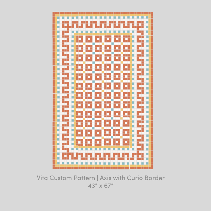 Vita Porcelain Mosaic Tile | Custom Pattern Axis