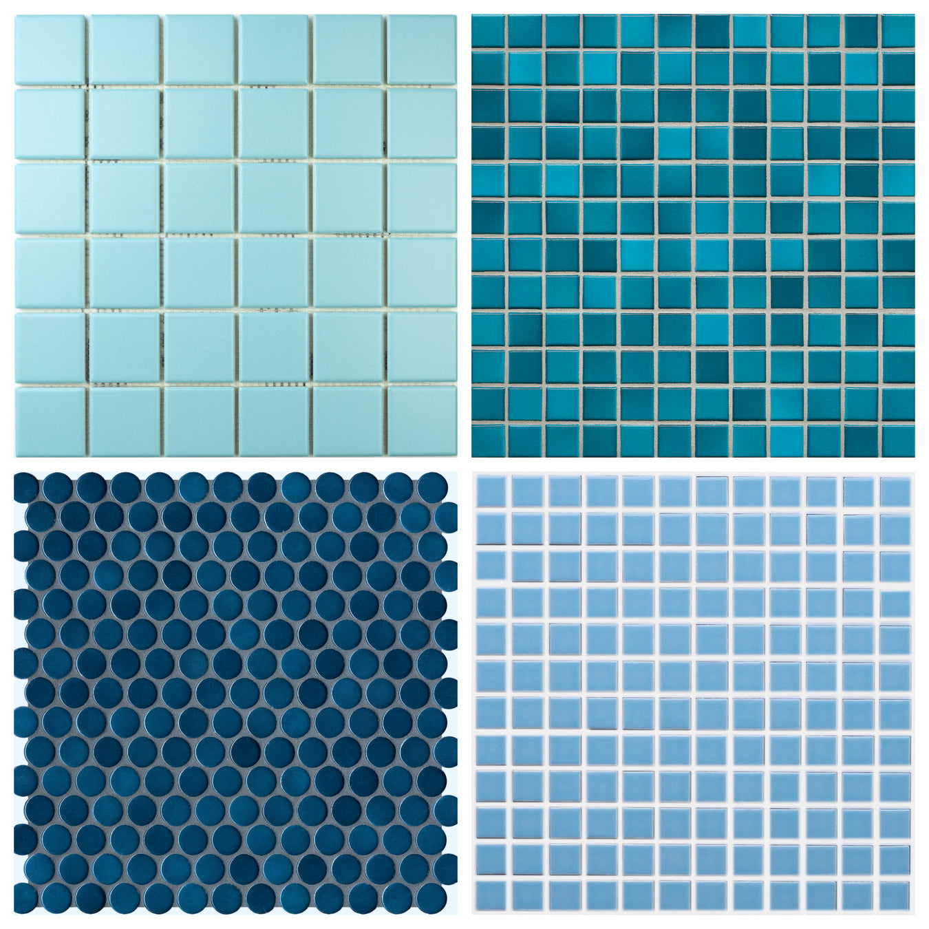 Modwalls Blue Porcelain Tile