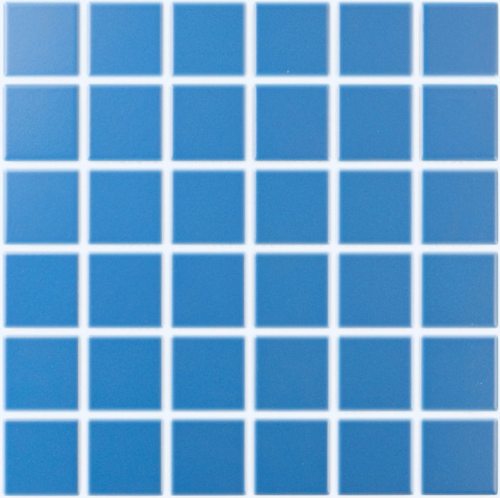 ColorBlock 2 Porcelain Tile | Blue Jay