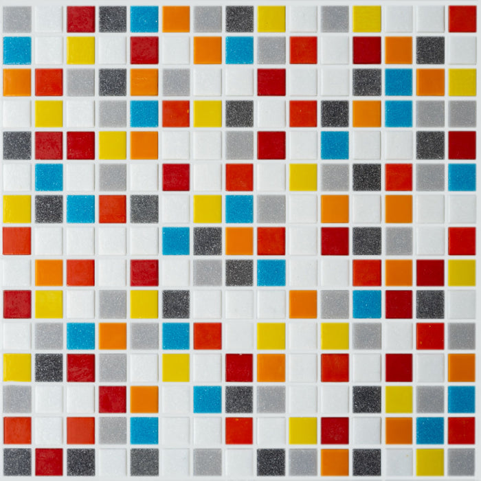 Brio Glass Mosaic Tile | Austin Blend