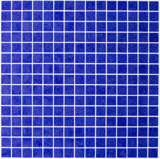 Modwalls Brio Glass Mosaic Tile | Cobalt Blue | Colorful Modern & Midcentury glass tile for kitchens, bathrooms, backsplashes, showers, floors, pools & outdoors. 