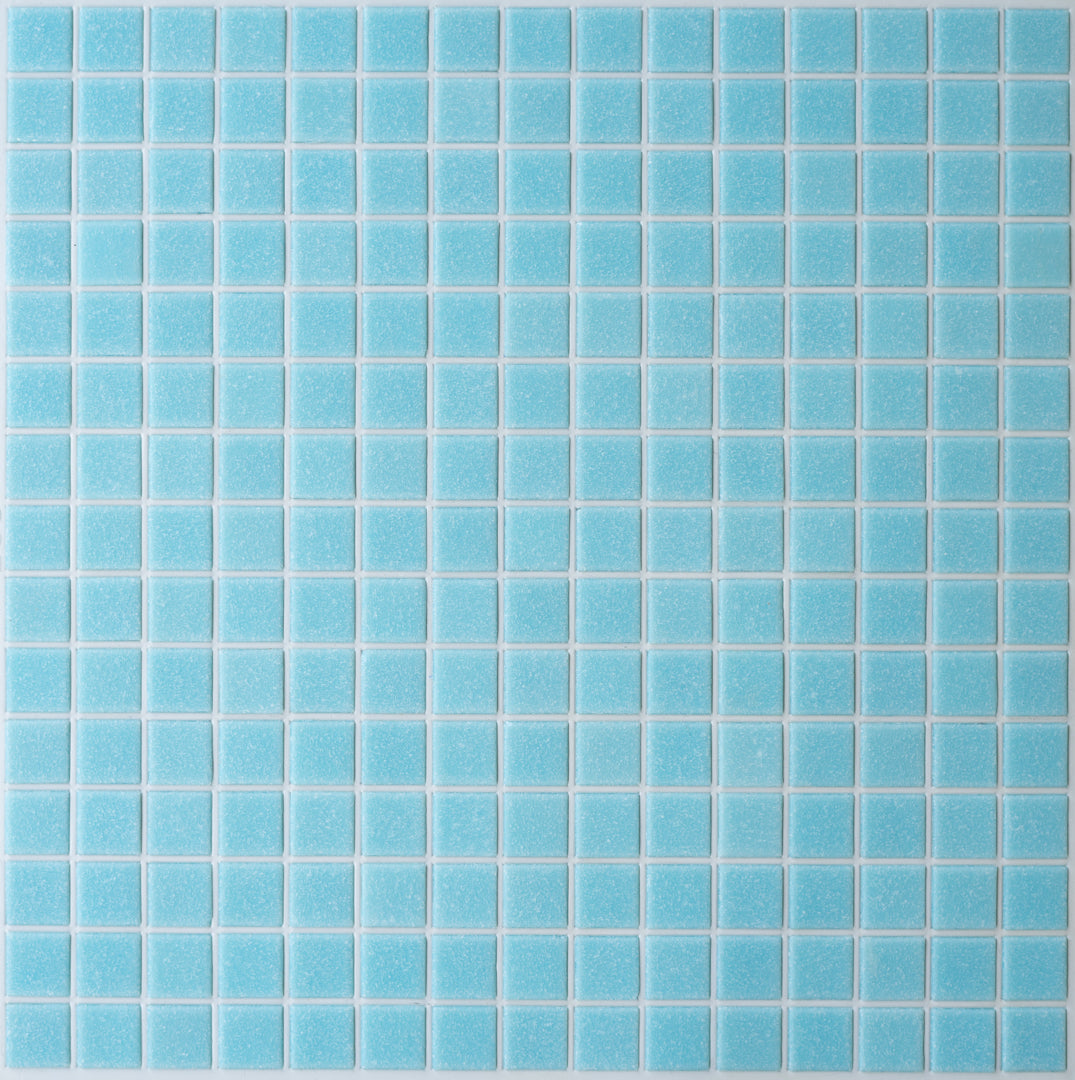 Blue Brio Glass Mosaic Tile
