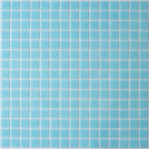 Modwalls Brio Glass Mosaic Tile | Dreamy Blue | Colorful Modern & Midcentury glass tile for kitchens, bathrooms, backsplashes, showers, floors, pools & outdoors. 