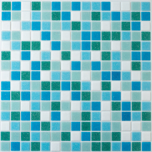 Modwalls Brio Glass Mosaic Tile | Fresh | Colorful Modern & Midcentury glass tile for kitchens, bathrooms, backsplashes, showers, floors, pools & outdoors. 
