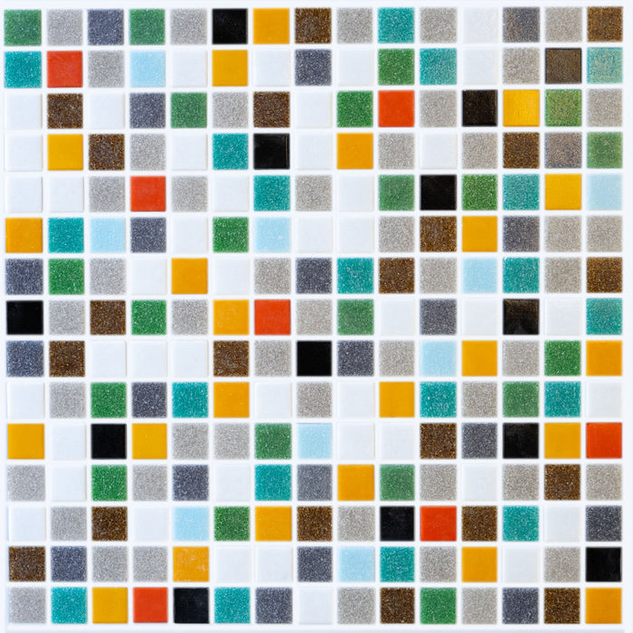 Brio Glass Mosaic Tile | Highlands Blend