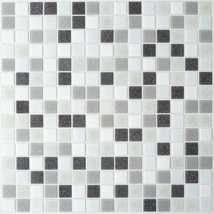 Modwalls Brio Glass Mosaic Tile | Metro | Colorful Modern & Midcentury glass tile for kitchens, bathrooms, backsplashes, showers, floors, pools & outdoors. 