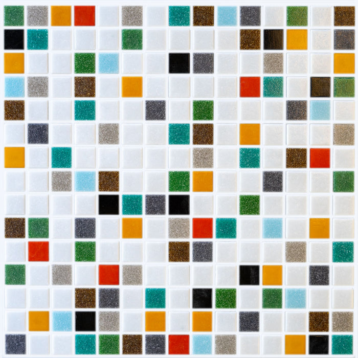 Brio Glass Mosaic Tile | Midlands Blend