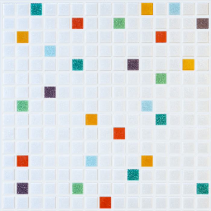 Brio Glass Mosaic Tile | Palm Springs Blend