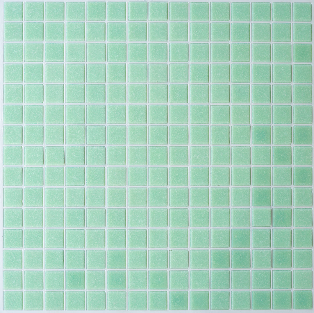 Green Brio Glass Mosaic Tile