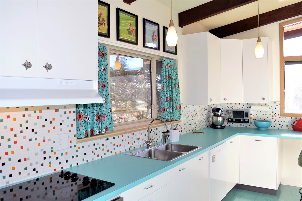 Brio Glass Mosaic Tile | Atomic Blend