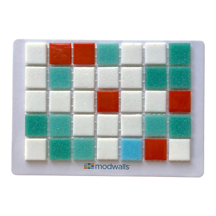 Brio Glass Mosaic Tile | Cabo Blend