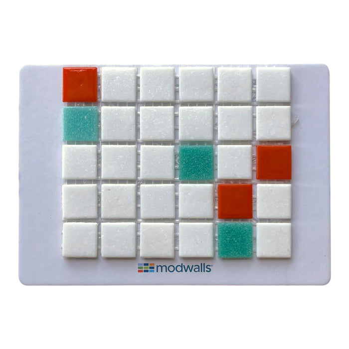 Brio Glass Mosaic Tile | Key Largo Blend