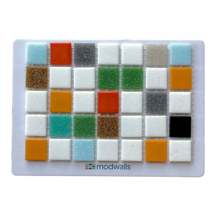 Brio Glass Mosaic Tile | Midlands Blend