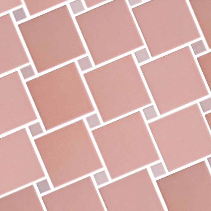 Cameo Porcelain Tile | Chroma Pattern | Adobe