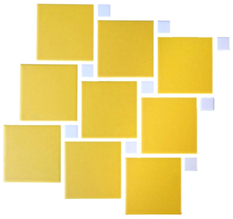 Cameo Porcelain Tile | Chroma Pattern | Daisy