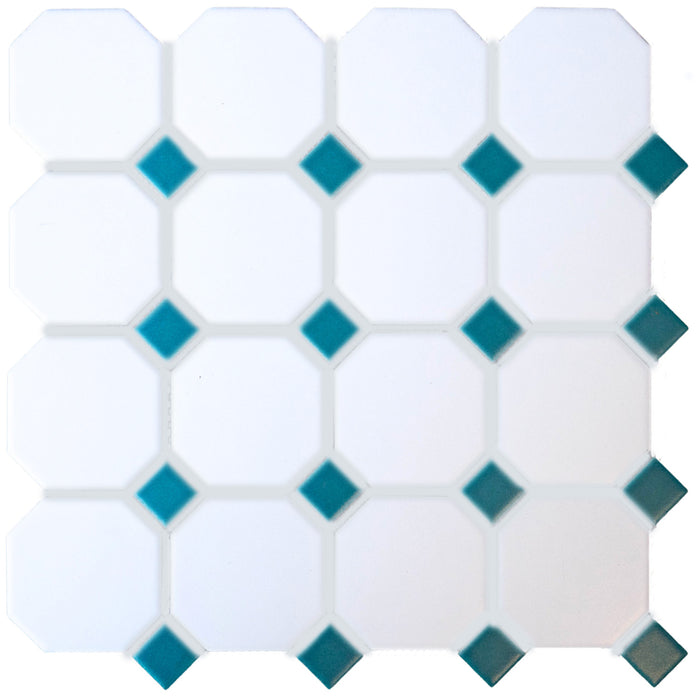 Cameo Porcelain Tile | Prism Pattern | Harbor
