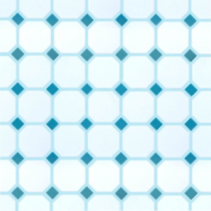 Cameo Porcelain Tile | Prism Pattern | Harbor