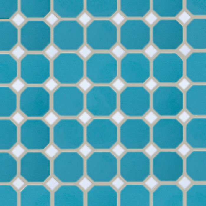 Cameo Porcelain Tile | Prism Pattern | Seaside