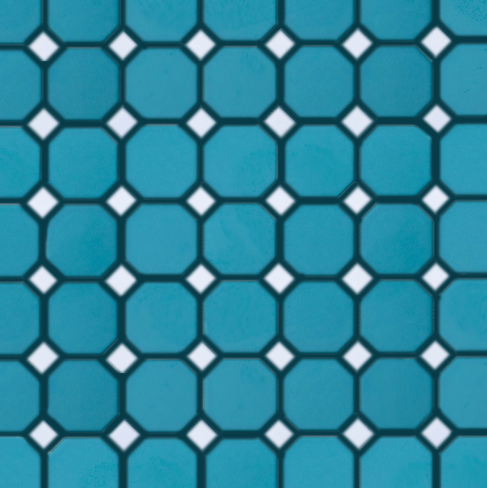 Cameo Porcelain Tile | Prism Pattern | Seaside