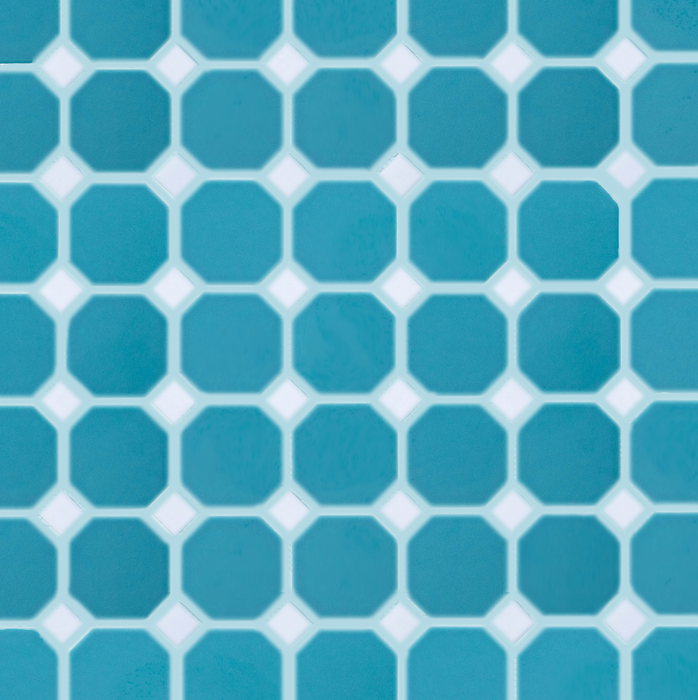 Cameo Porcelain Tile | Prism Pattern | Seaside