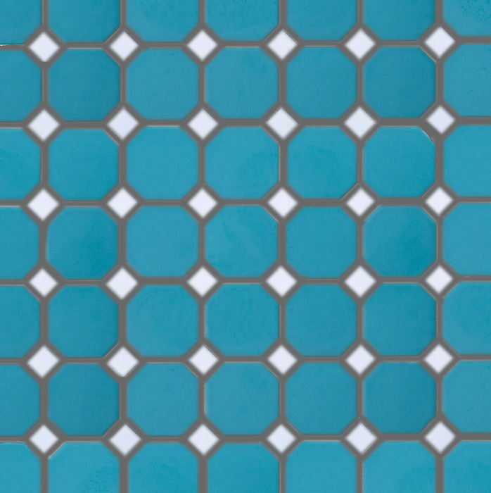 Cameo Porcelain Tile | Prism Pattern | Seaside
