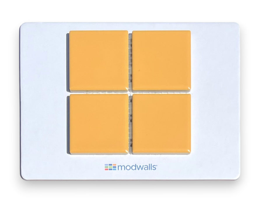 ColorBlock 2 Porcelain Tile | Ochre