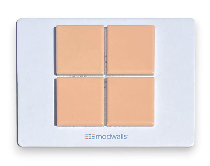 ColorBlock 2 Porcelain Tile | Peach