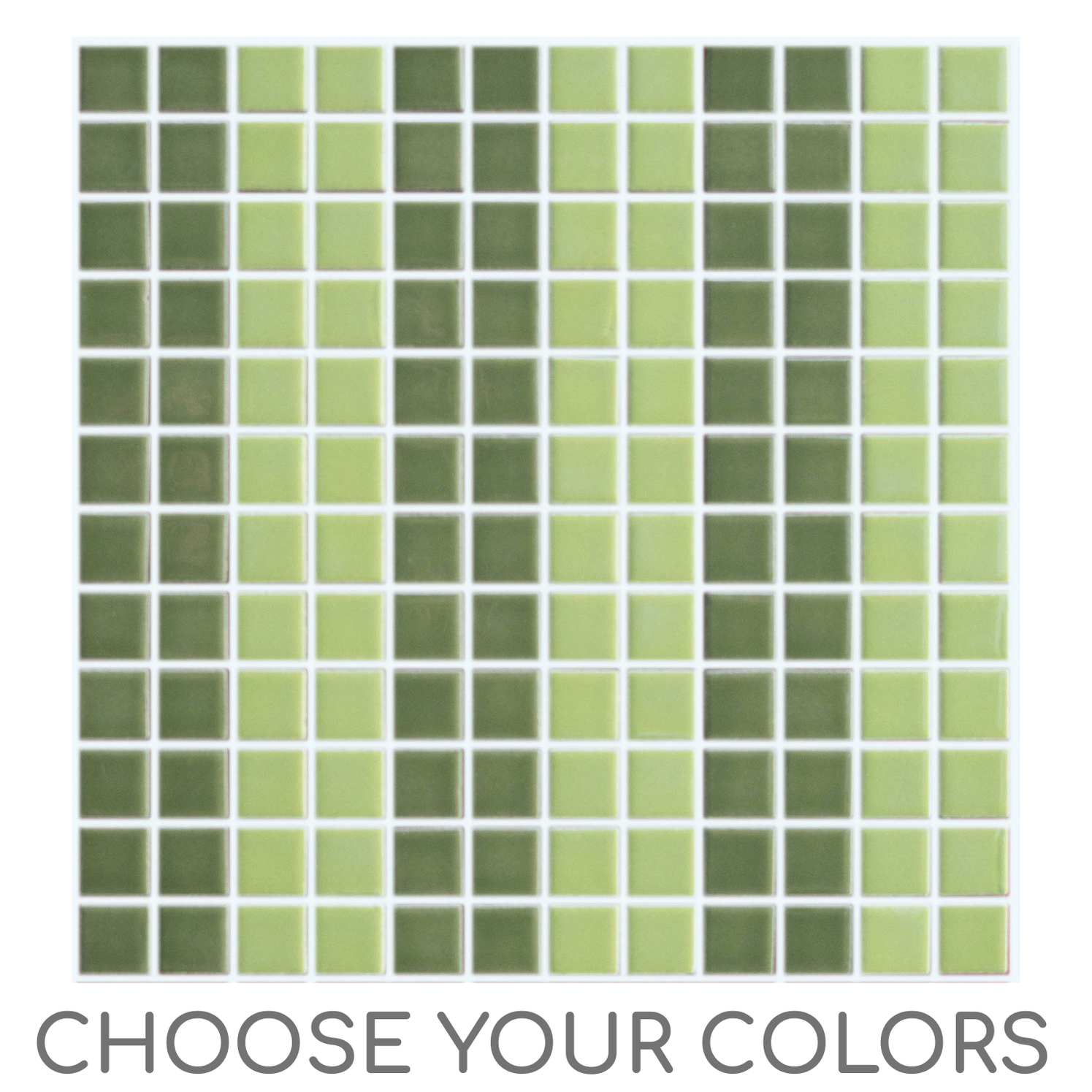 Vita Porcelain Mosaic Tile | Custom Patterns — Modwalls