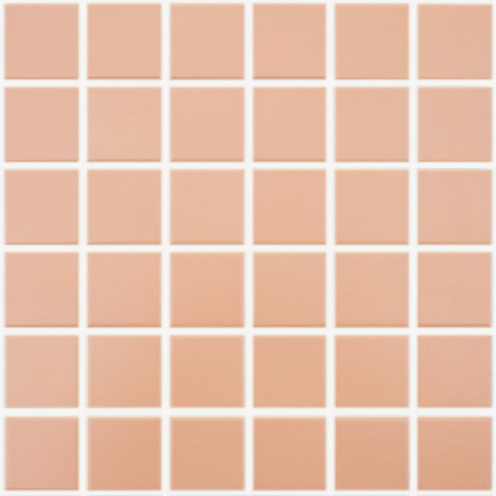 ColorBlock 2 Porcelain Tile | Peach