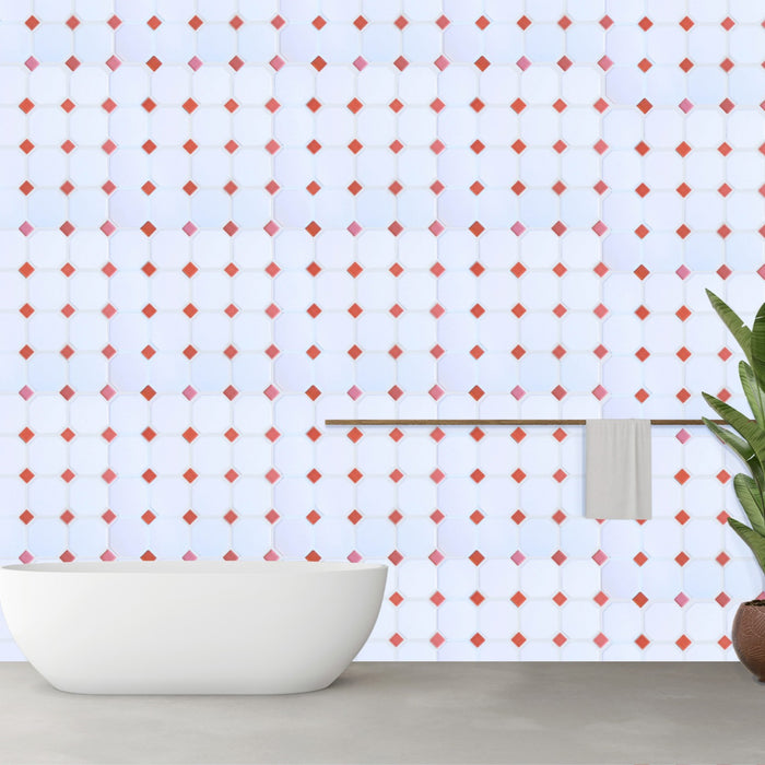 Cameo Porcelain Tile | Prism Pattern | Pavilion