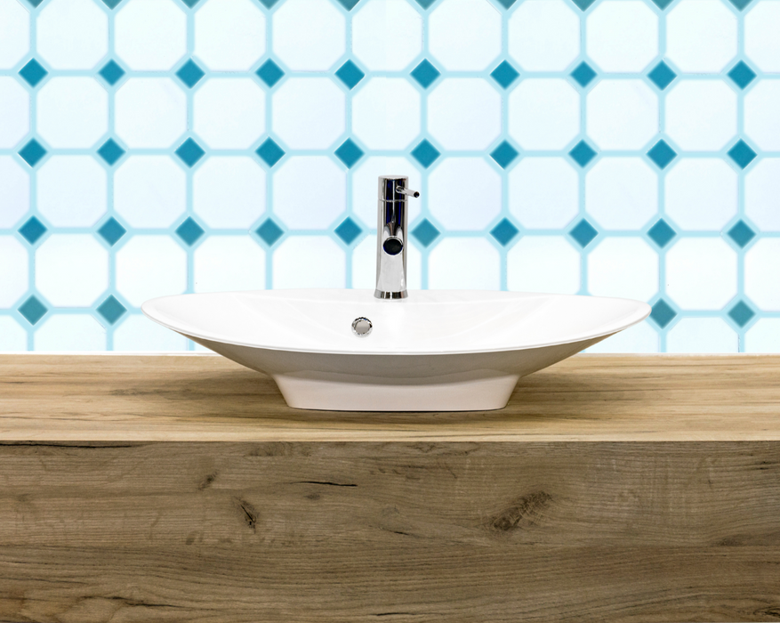 Cameo Porcelain Tile | Prism Pattern | Harbor