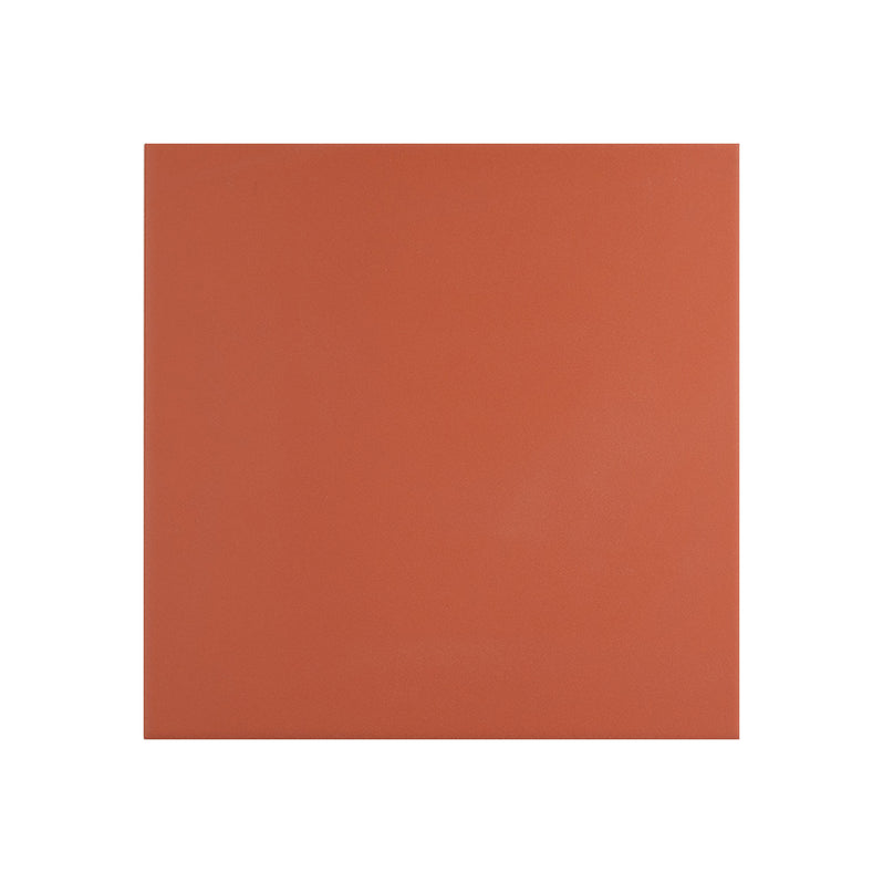 Sample of ColorBlock Porcelain Tile | Canyon | Red Floor Tile — Modwalls