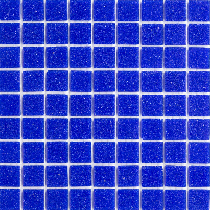 Sample of Brio Glass Mosaic Tile | Cobalt