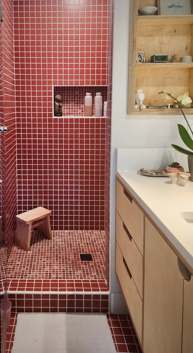 Mediterranean Mosaic Porcelain Tile | Genoa Blend | Gloss