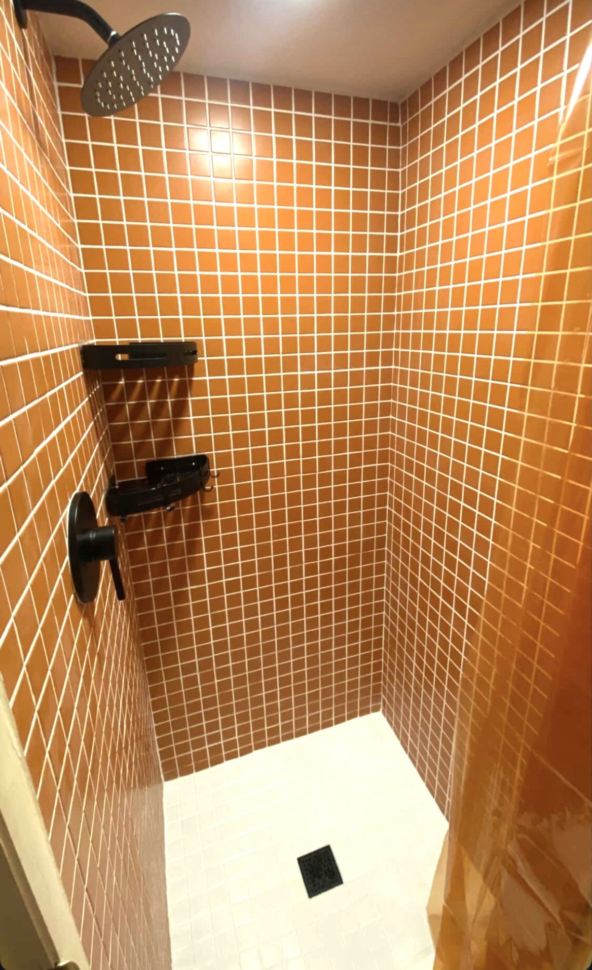 Modwalls | ColorBlock 2 Porcelain Tile | Marmalade | Orange