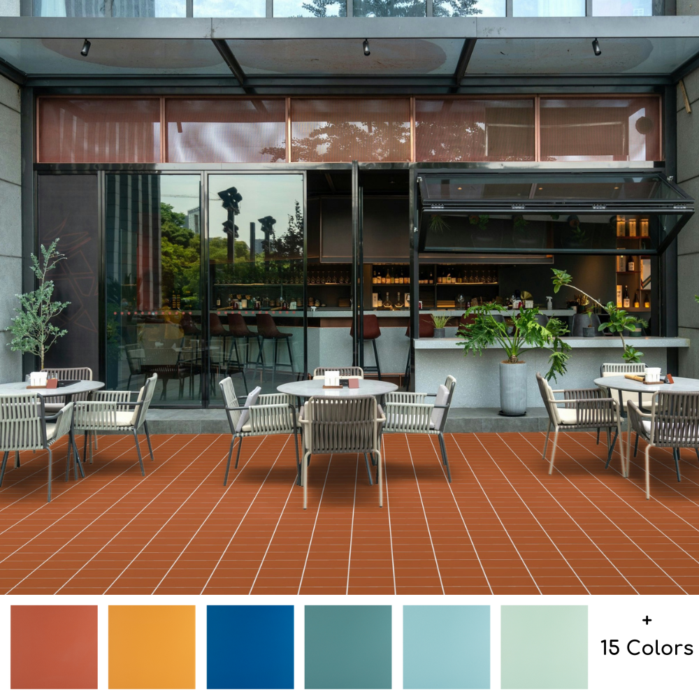 ColorBlock 8 Porcelain Tile