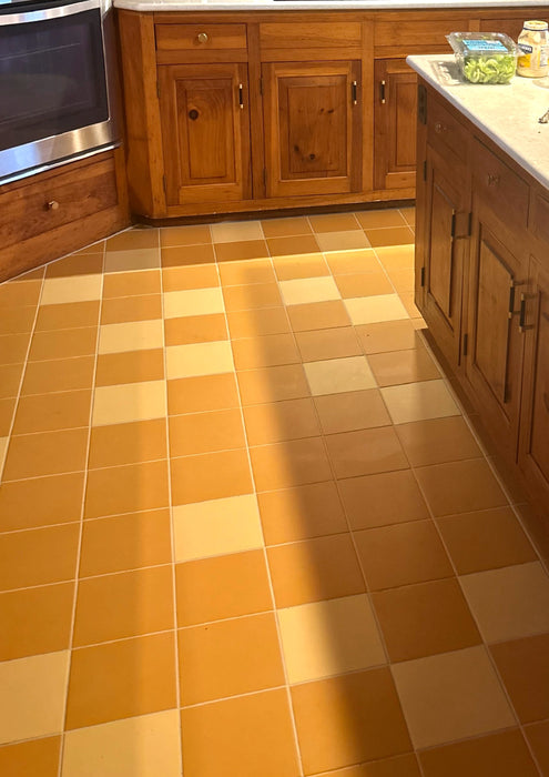 ColorBlock 8 Porcelain Tile | Ochre