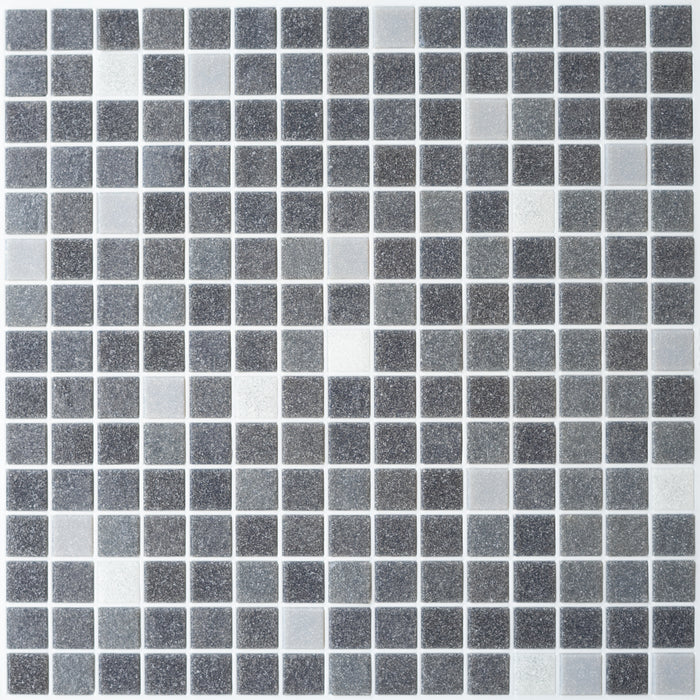 Modwalls Brio Glass Mosaic Tile | Rancho Blend | Colorful Modern & Midcentury glass tile for kitchens, bathrooms, backsplashes, showers, floors, pools & outdoors. 
