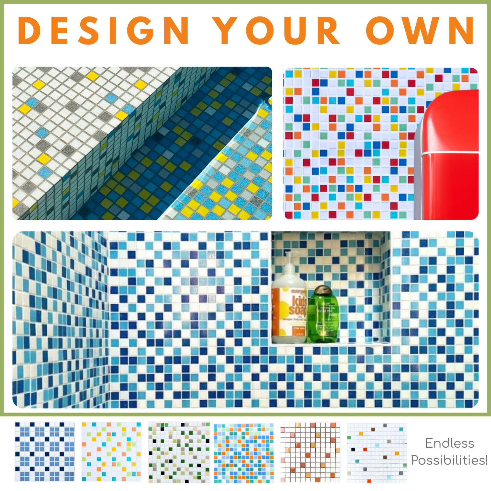 Modwalls Tile | Colorful Midcentury, Retro & Modern Tile | Backsplash