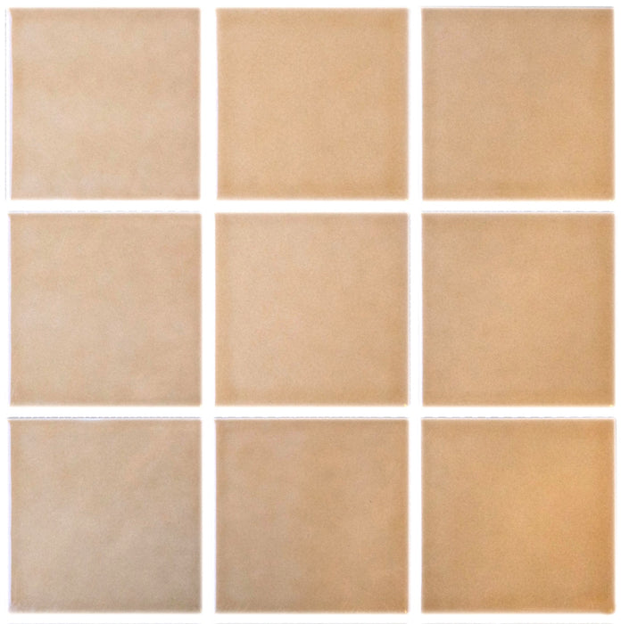 Element Porcelain Tile | 4x4 | Camel