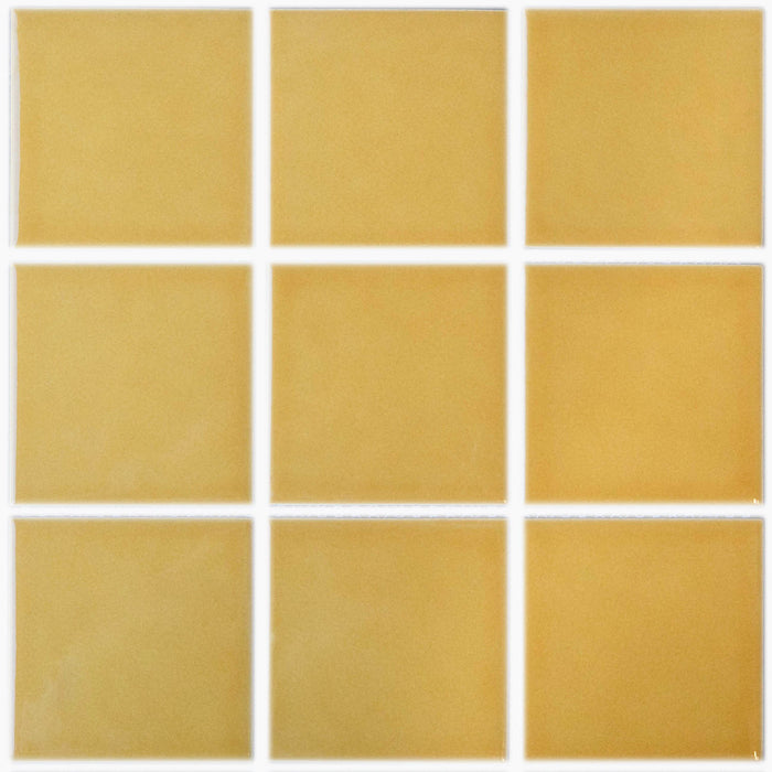 Sample of Element Porcelain Tile | 4x4 | Honey Bee