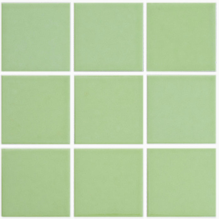 Sample of Element Porcelain Tile | 4x4 | Kiwi