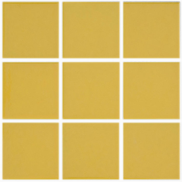 Sample of Element Porcelain Tile | 4x4 | Marigold