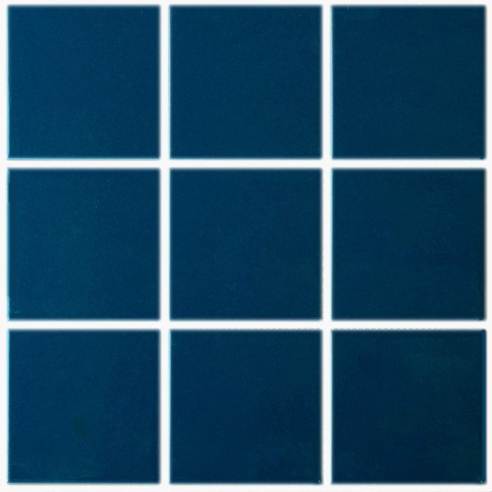 Sample of Element Porcelain Tile | 4x4 | Moroccan Blue