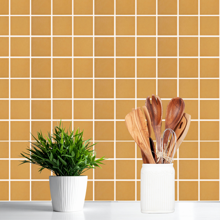 Element Porcelain Tile | 4x4 | Honey Bee